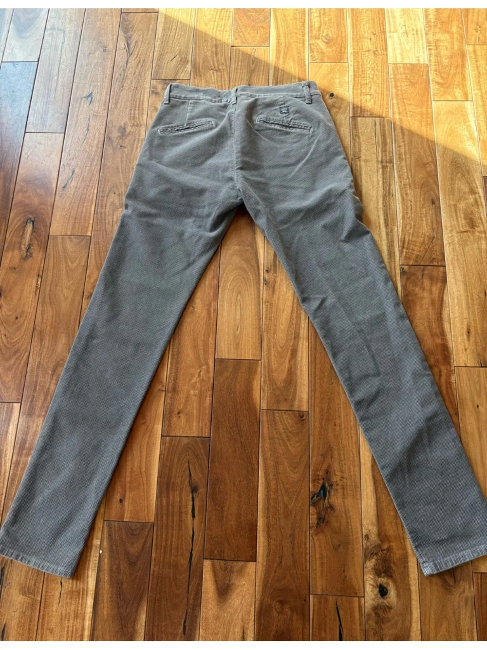 Daniele Alessandrini Grey Mico Dot Pant